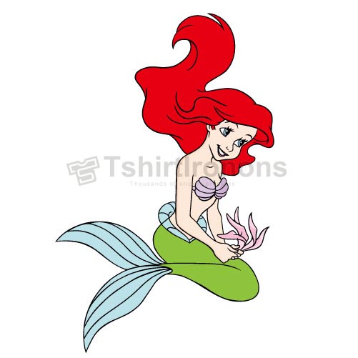 Little Mermaid T-shirts Iron On Transfers N3861